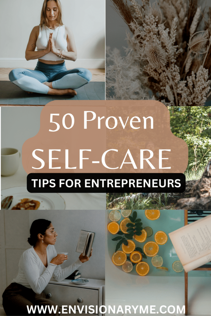 50 Proven Self-Care Tips for Entrepreneurs Women Meditating and another woman reading